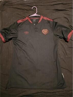 Hearts Of Midlothian 2019/2021 Scotland Third Soccer Jersey Size M